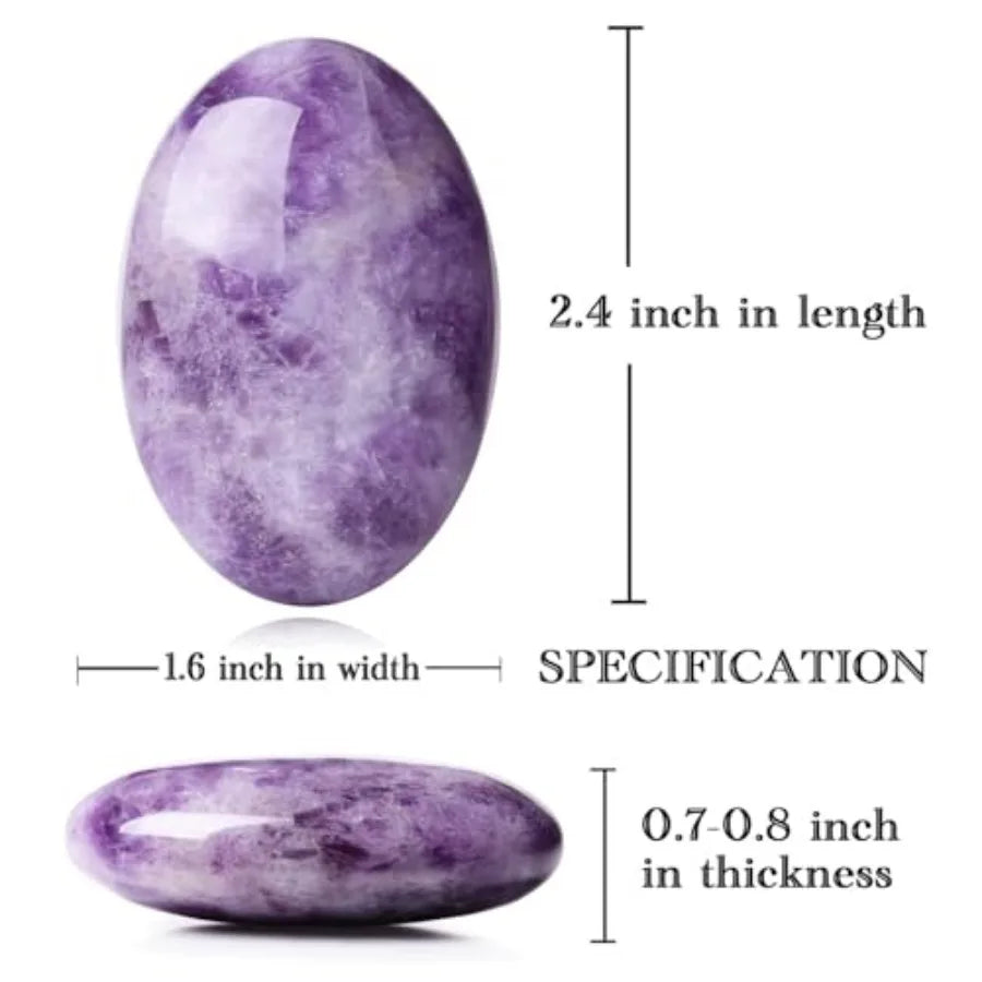 Crystal Healing Worry Stones