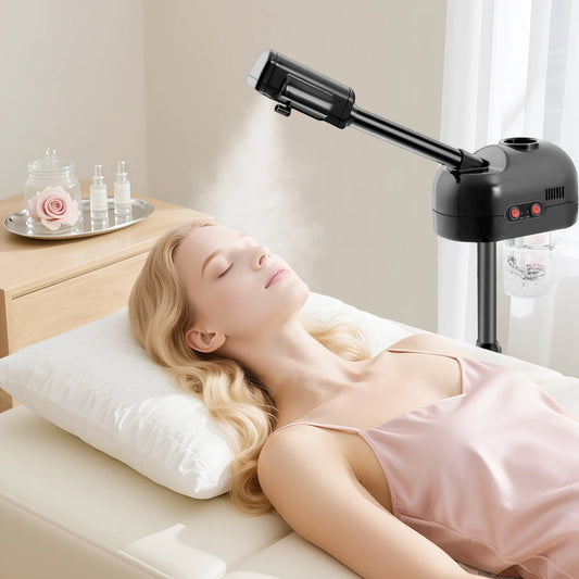 Bymaocar 750ml Ozone Facial Steamer With Adjustable Height Rotatable