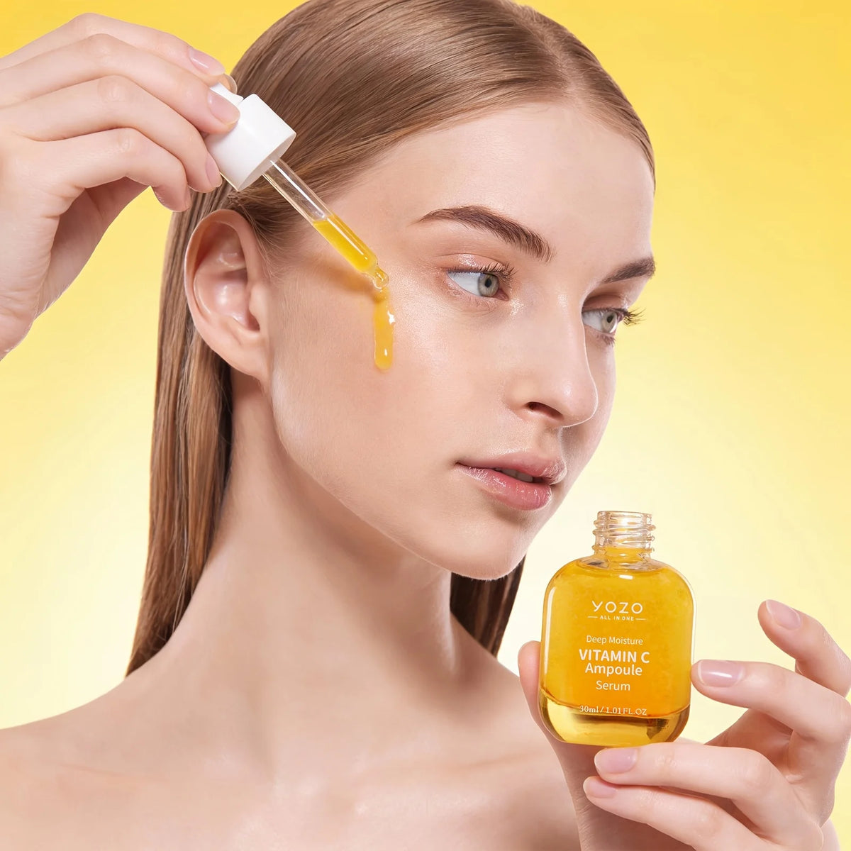 Aoao Vitamin C Retinol Facial Serum Brightens Moisturizes Skin