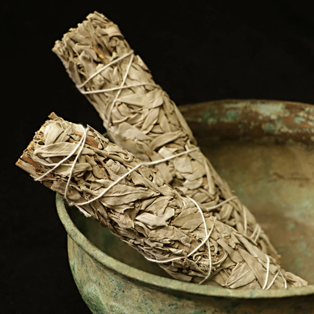 Alloet White Sage Smudge Sticks Meditation Incense For Home Purification
