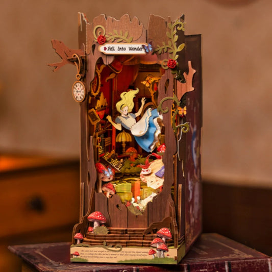 Robotime Rolife Fall Into Wonder 3D Mini Book Nook Kit