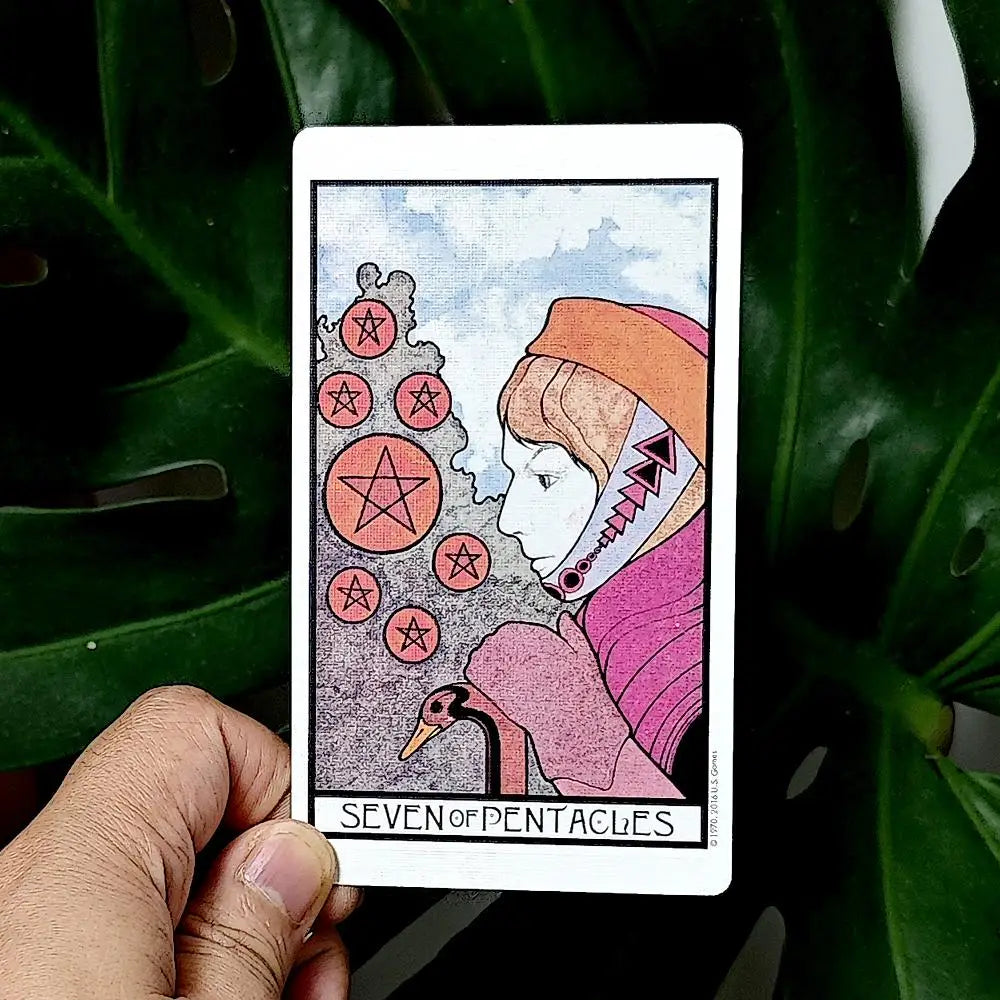 Classic Aquarian Tarot Deck With Premium Art Deco Design