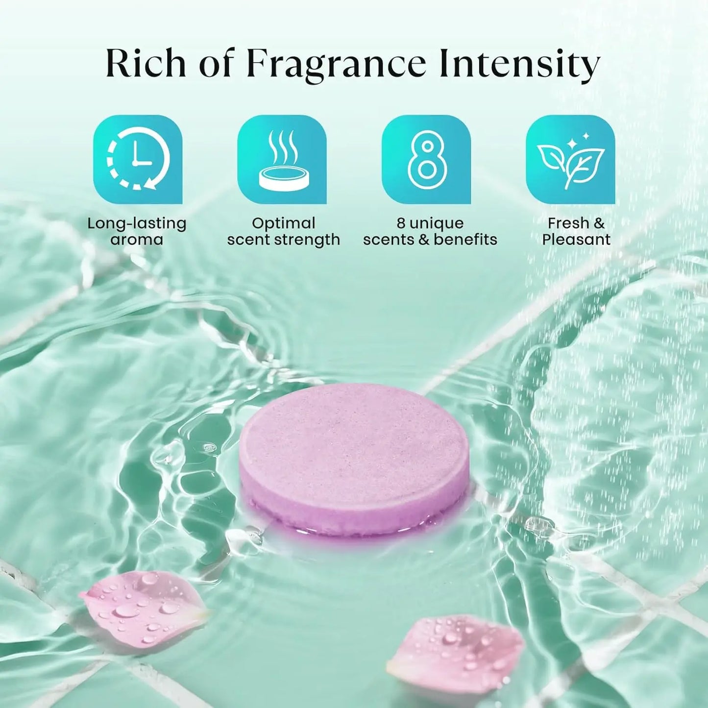 Shower Steamers Aromatherapy – Birthday Gifts for Women, Natural Essential Oils Bath Bombs for Self Care Relaxation Home SPA