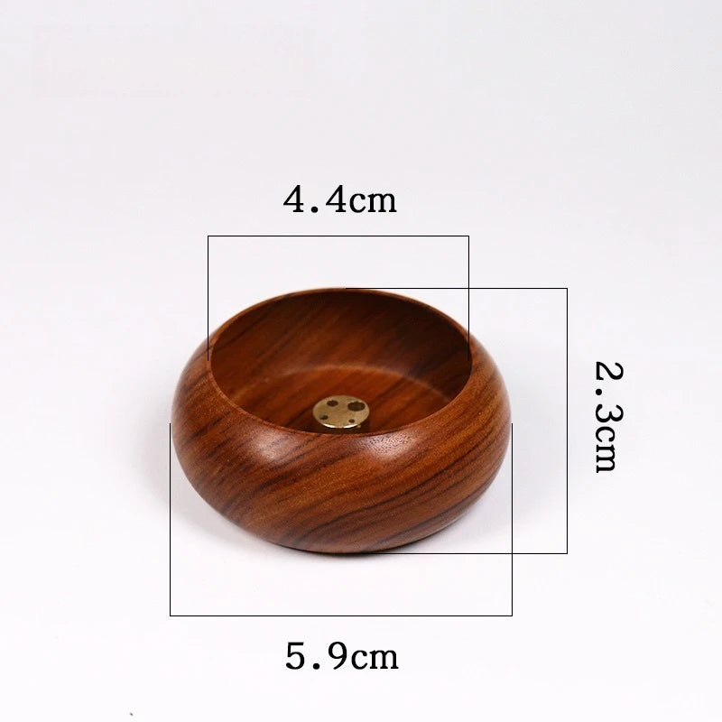 Wooden Plug In Incense Burner For Meditation Tea Rooms Home