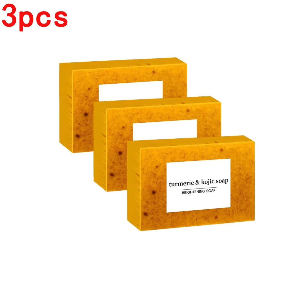 Natural Turmeric Facial And Body Cleansing Bar Handmade Herbal Soap