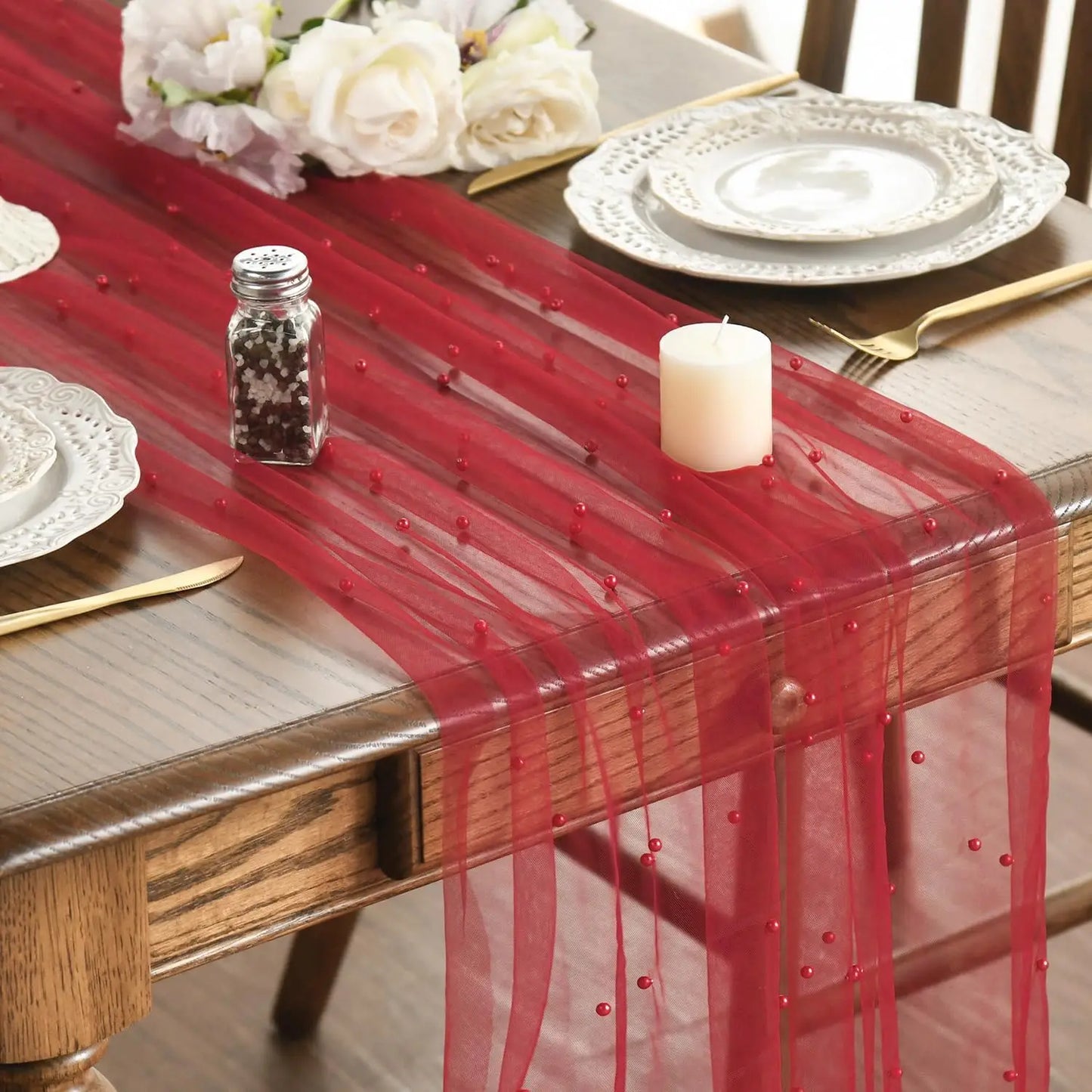 Sheer Gauze Table Runner