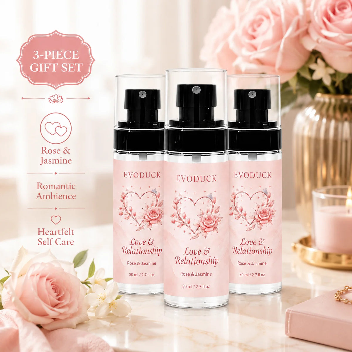 Evoduck Love And Relationship Aura Room Spray Collection