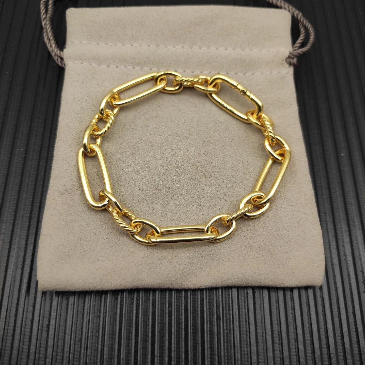 Lexington Double Ring Nylon Rope Bracelet For Men And Women