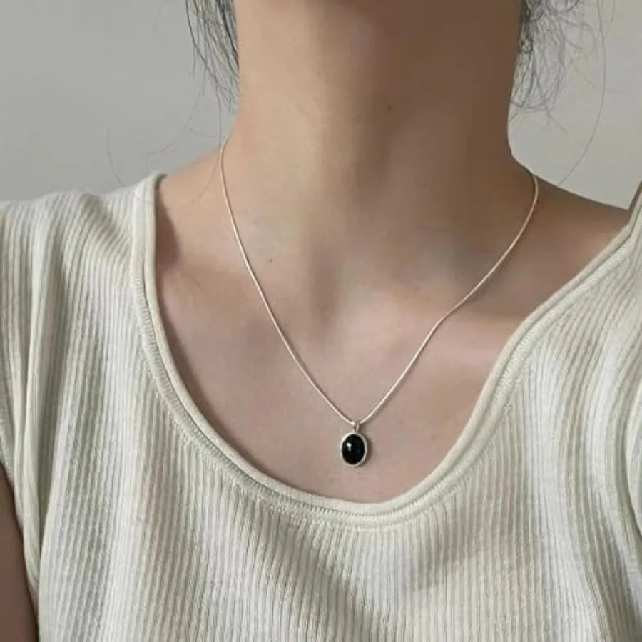 Moonstone Teardrop Pendant Necklace For Women With Healing Crystals