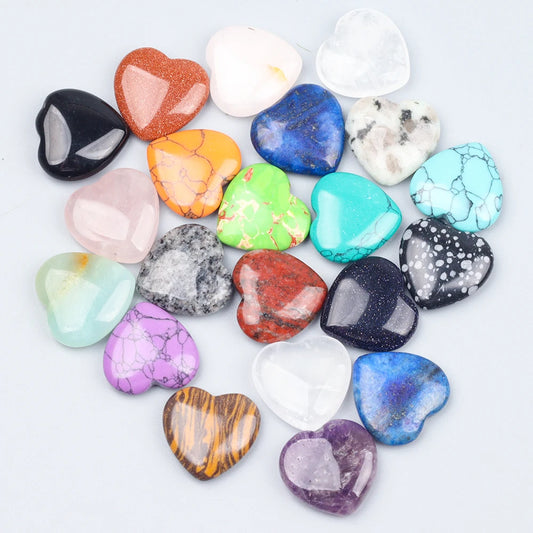 Heart Shape Healing Stones