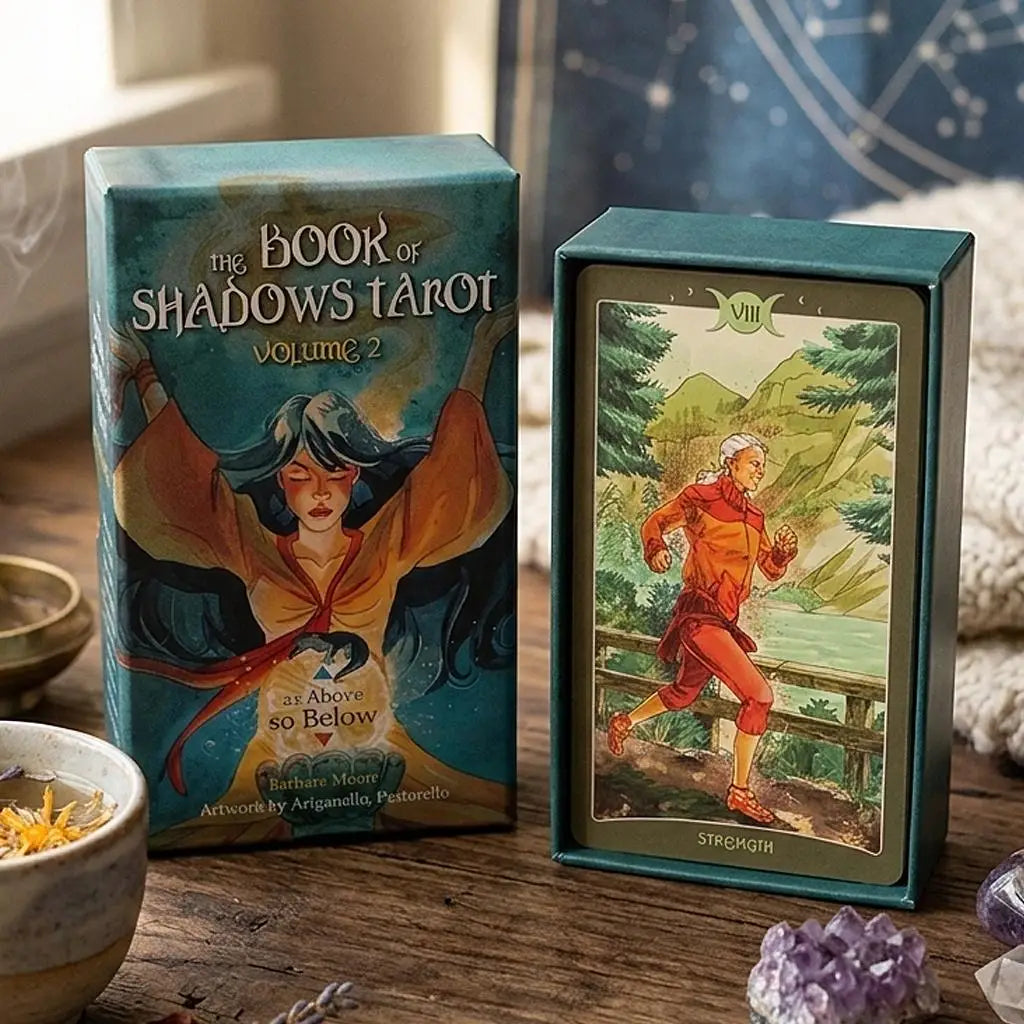 Book Of Shadows Modern Wiccan Tarot Deck For Everyday Rituals