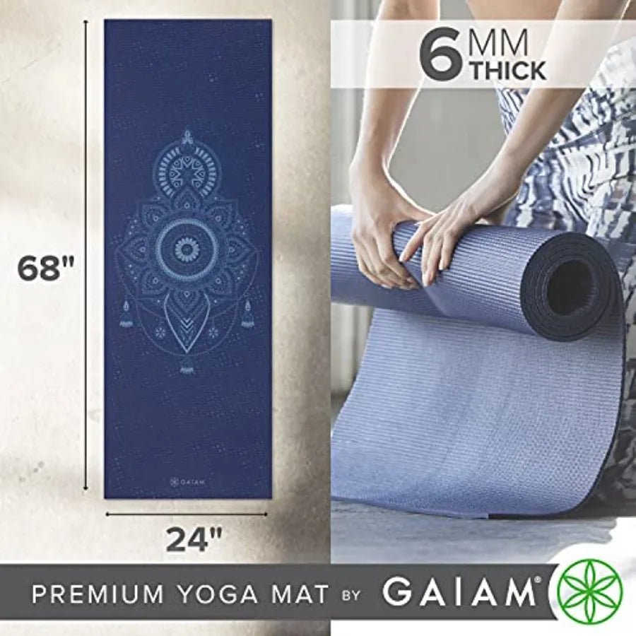 Yoga Mat Premium Non Slip For All Yoga And Fitness