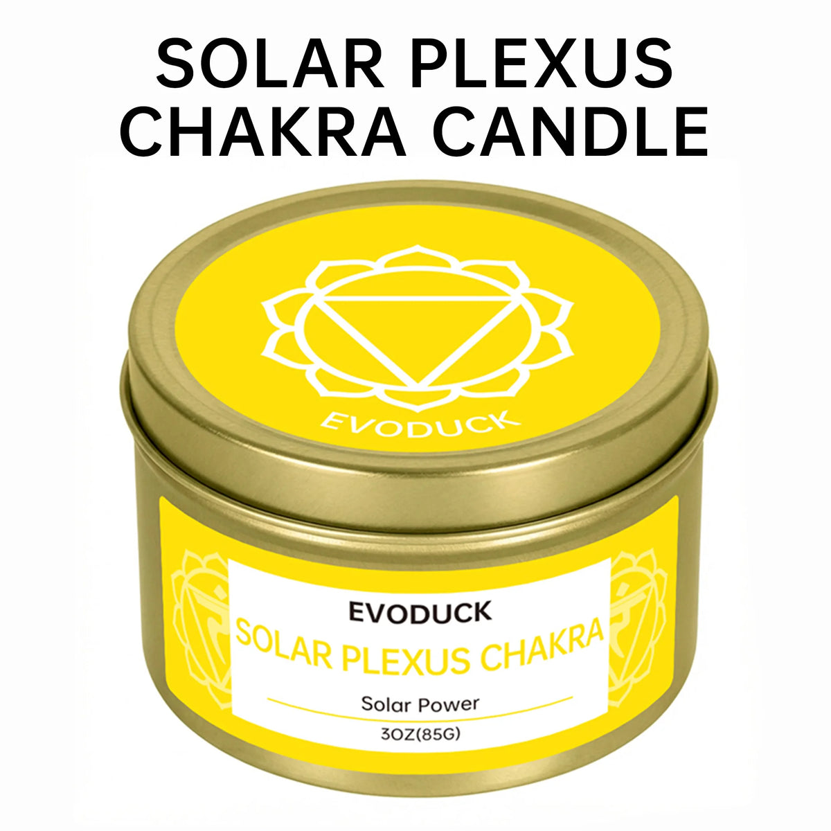 Evoduck 7 Chakra Soy Wax Candle Gift Set For Meditation