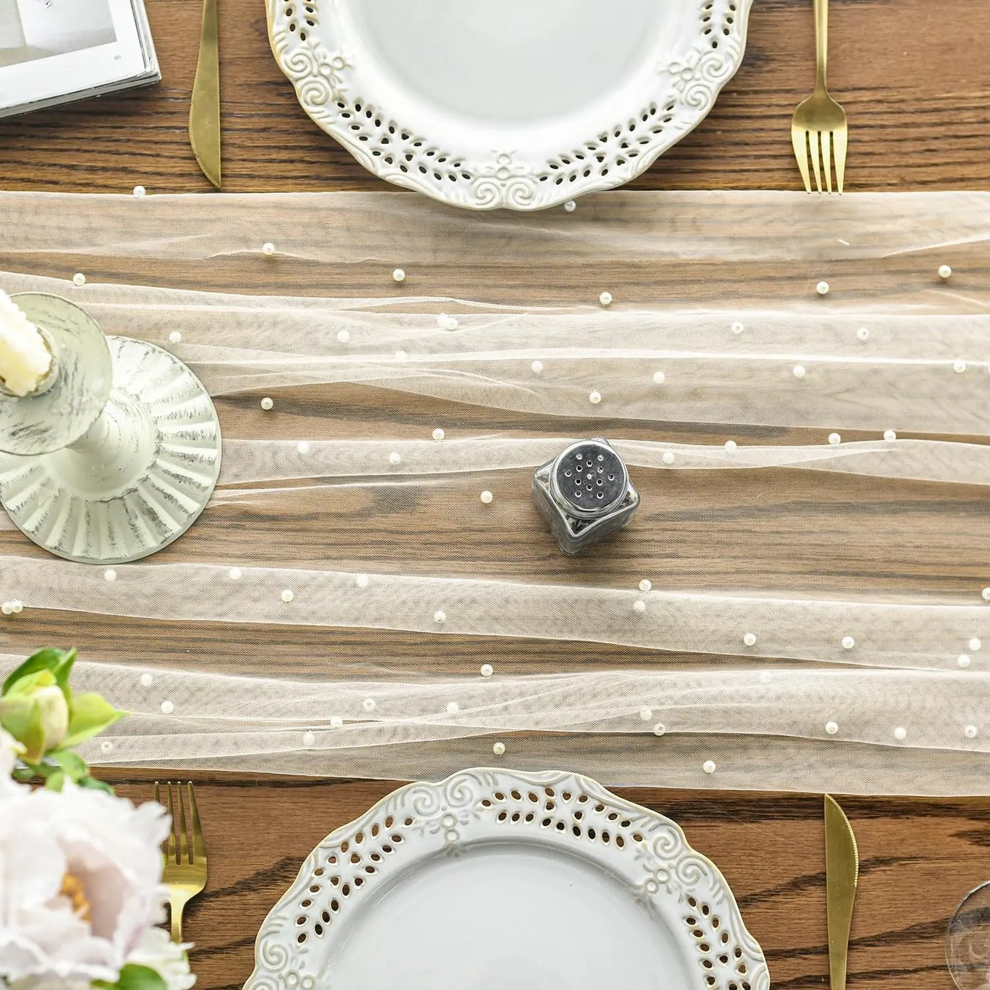 Sheer Gauze Table Runner