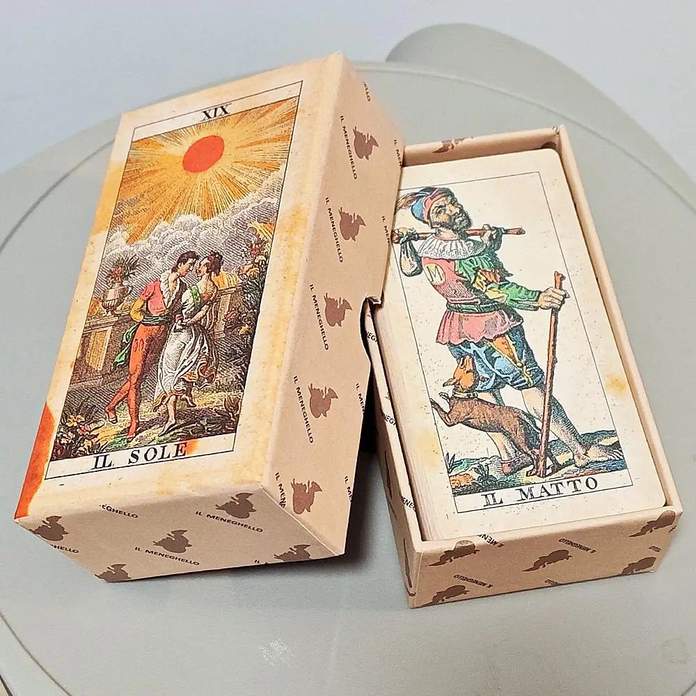 Historical Italian Tarot Deck 78 Card Vintage Reproduction Set