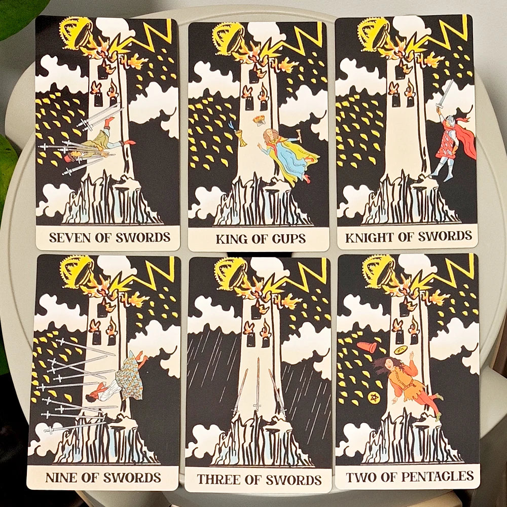 Tower Takeover 79 Card Tarot Deck For Personal Growth