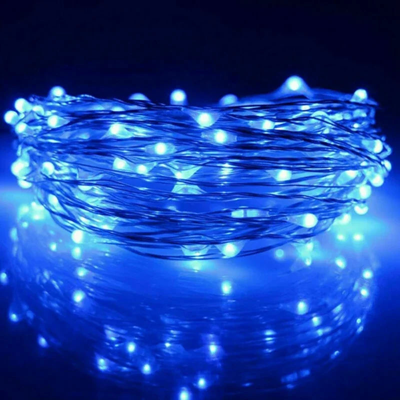 LED Fairy Lights String Battery Operated Indoor Home Garden Decor