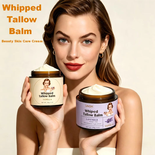 Whipped Tallow Balm With Olive Oil For Deep Hydration