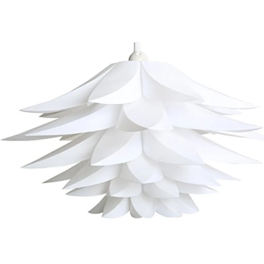 DIY Magnetic Jigsaw Lotus Flower Lamp Shade Plastic Pendant Lighting