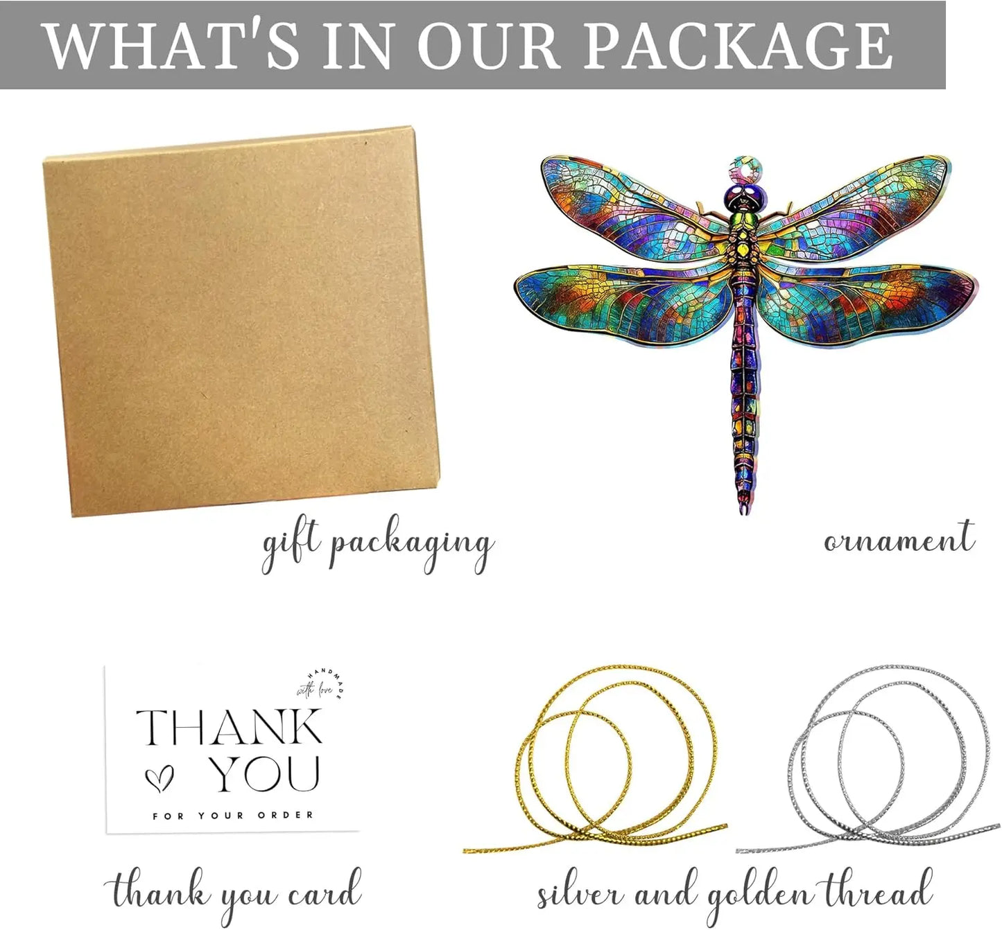 Dragonfly Gifts for Women Suncatcher Decor Ornament