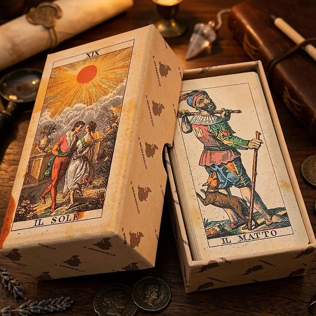Historical Italian Tarot Deck 78 Card Vintage Reproduction Set