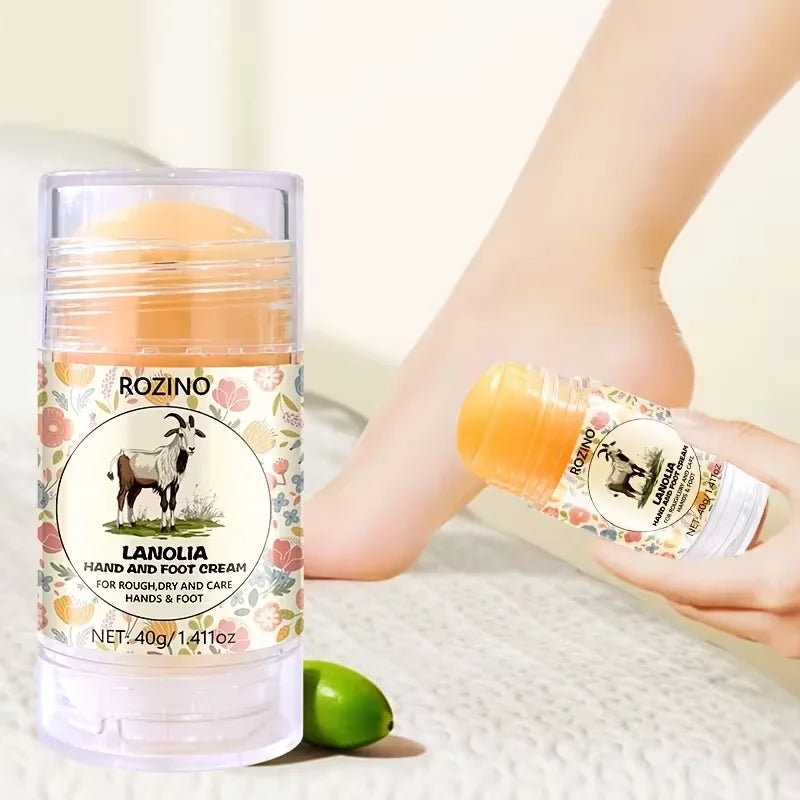 Dry Cracked Foot Cream Stick Portable Hydrating Moisturizing Balm