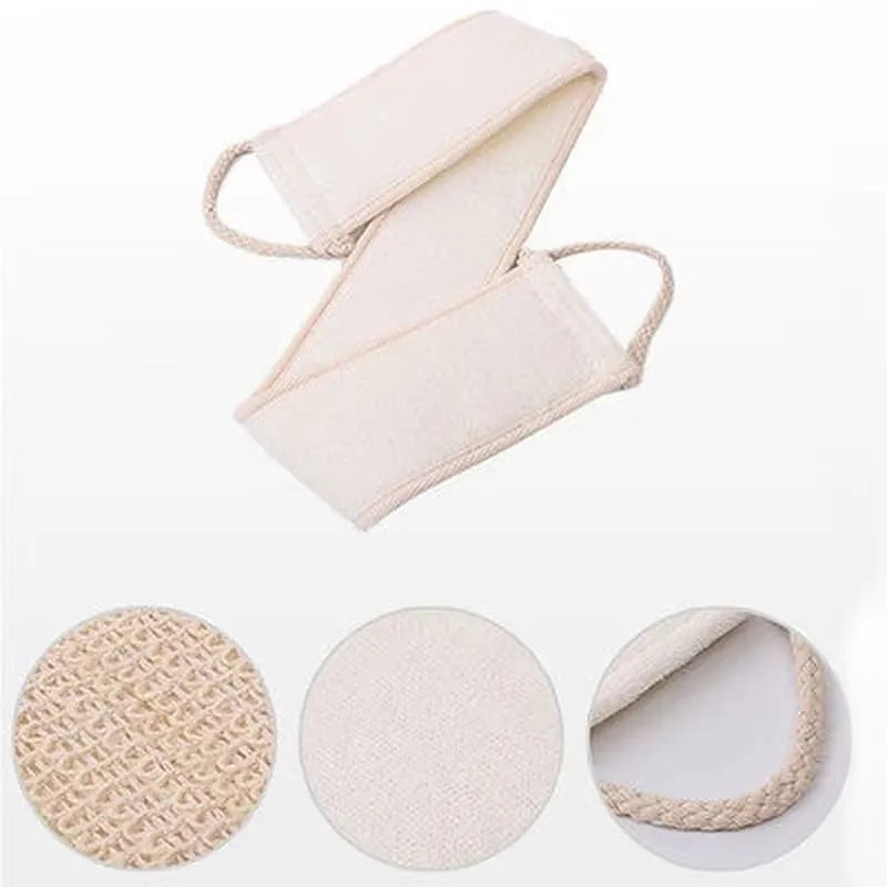 Cotton Hemp Unisex Exfoliating Bath Brush Scrub
