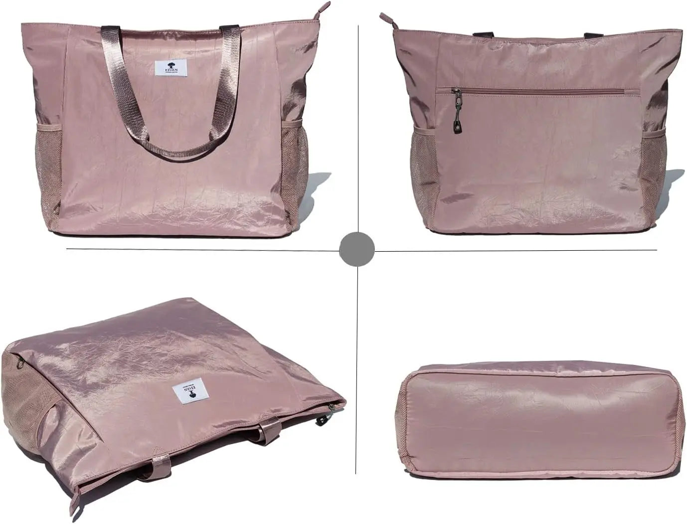 Yoga Mat Bag Tote Carrier for Office, Yoga, Pilates, Travel, Beach & Gym - Durable Shoulder Carryall