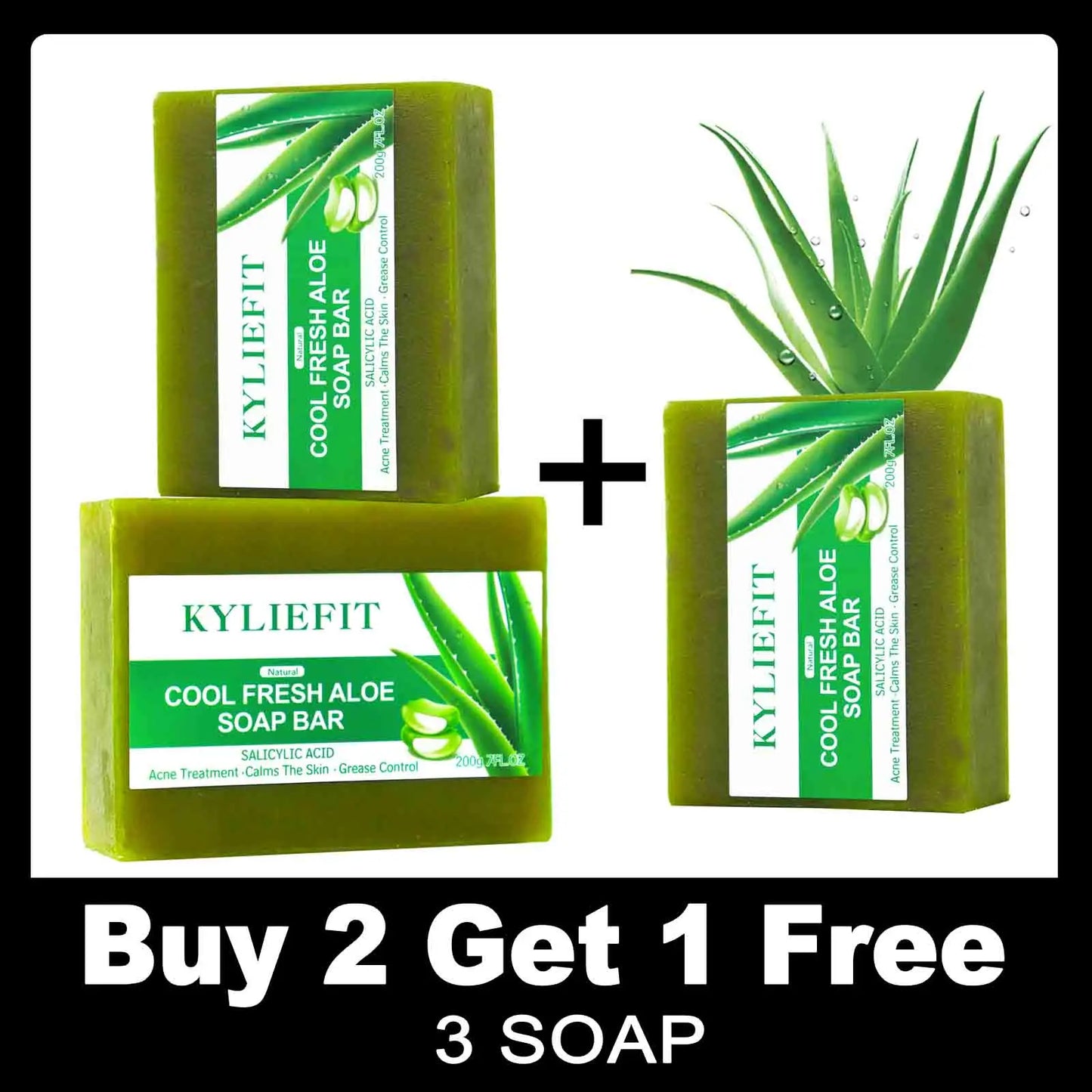 AILKE KYLIEFIT Premium Organic Scrub Set For Face And Body