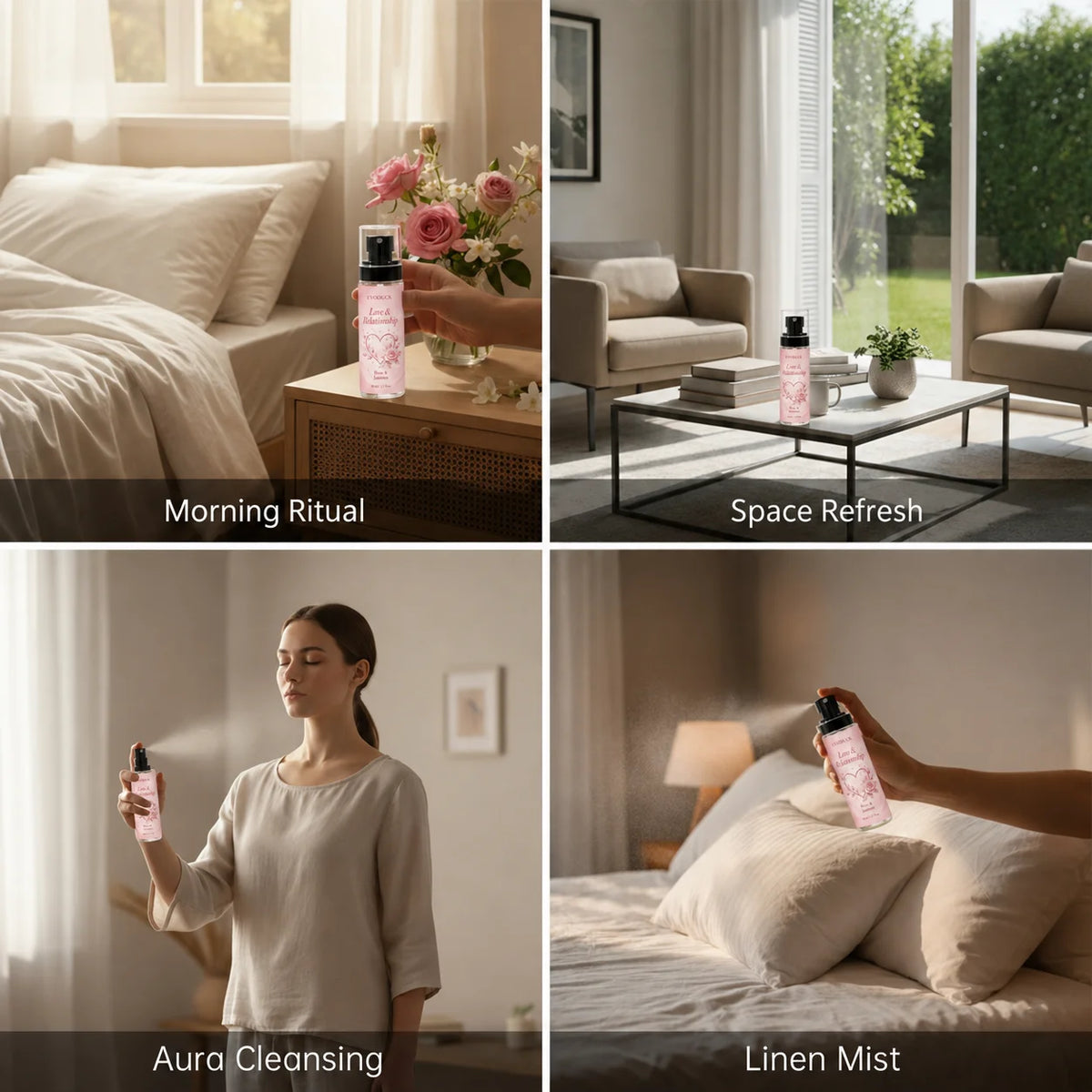 Evoduck Love And Relationship Aura Room Spray Collection