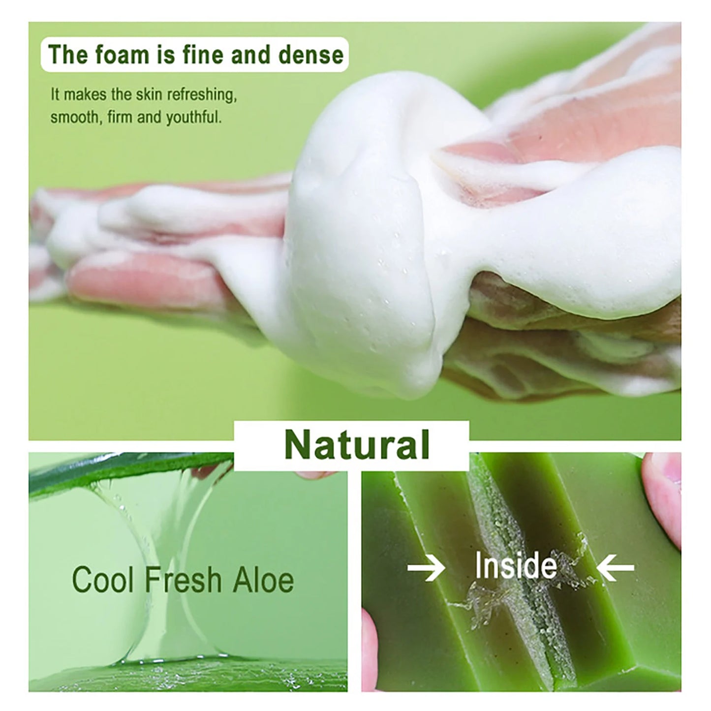 AILKE Organic Scrub Set for Face and Body with Aloe
