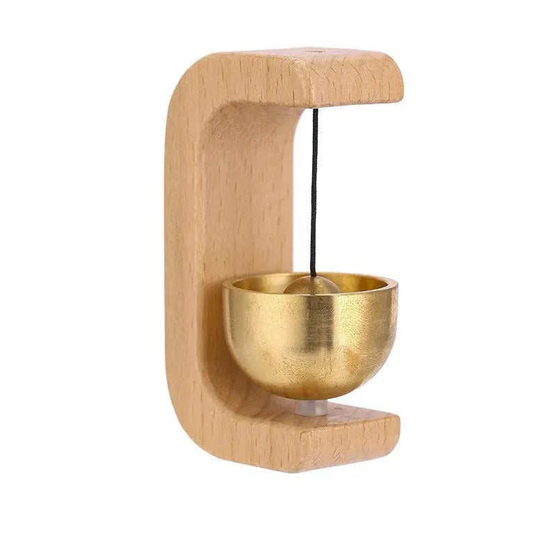 Hanging Japanese Wooden Wind Chime Wireless Doorbell