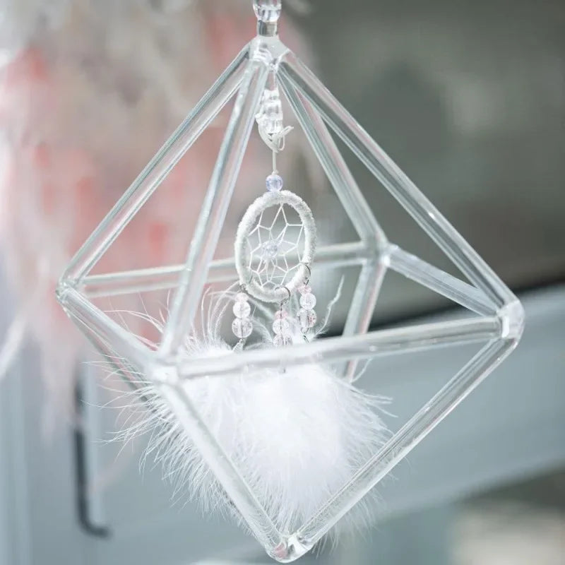 GIOIO Quartz Crystal Singing Pyramid Sound Healing Chakra Instrument