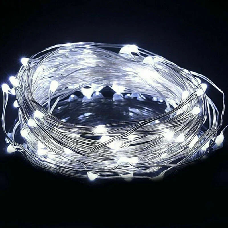LED Fairy Lights String Battery Operated Indoor Home Garden Decor
