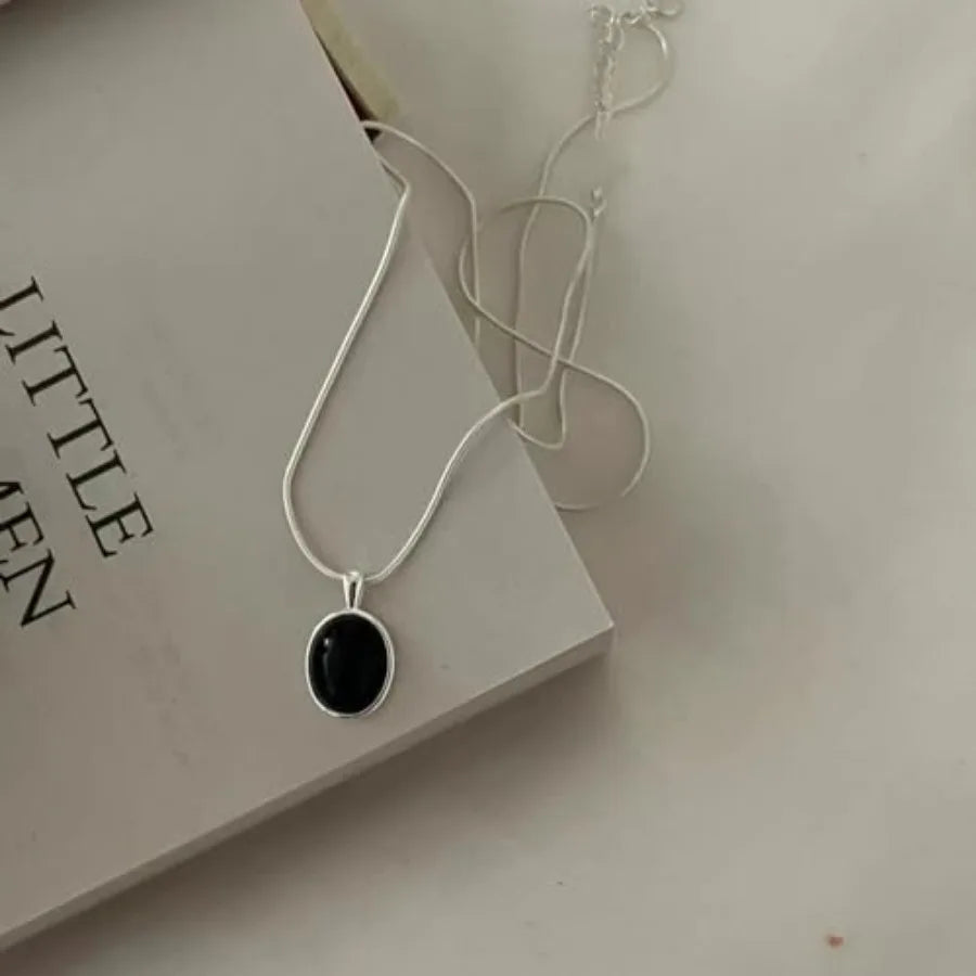 Moonstone Teardrop Pendant Necklace For Women With Healing Crystals