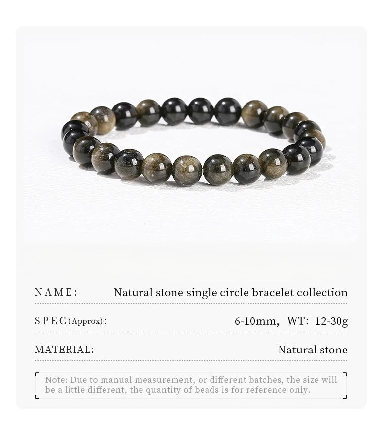 Natural Stone Beaded Bracelets