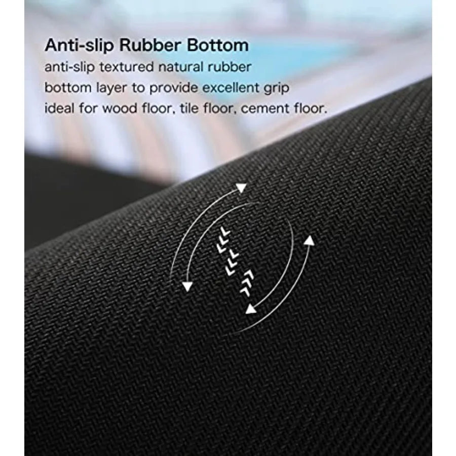 Non Slip Round Yoga Mat For Exercise And Meditation