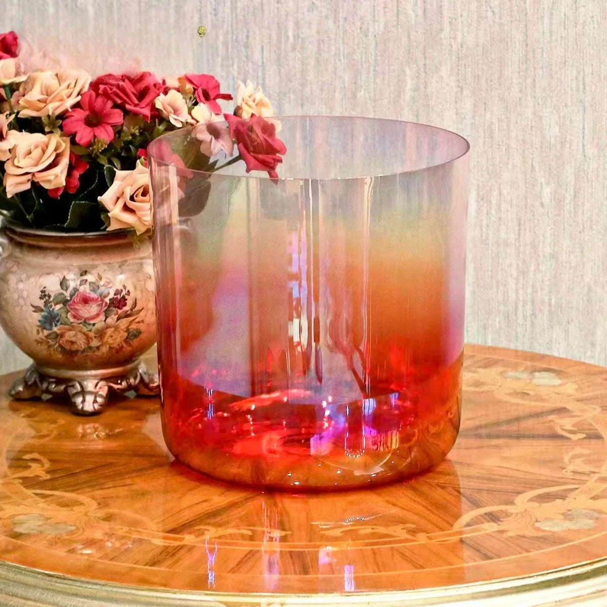 Crystal Soul Seven Chakra Crystal Singing Bowl Set For Meditation