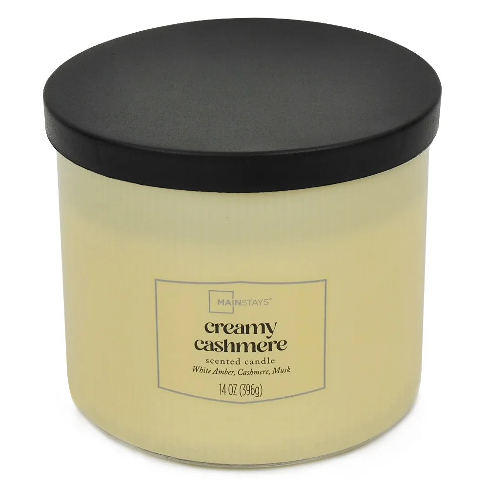 Textured Wrapped Candle Creamy Cashmere Scent Aromatherapy Soy Wax
