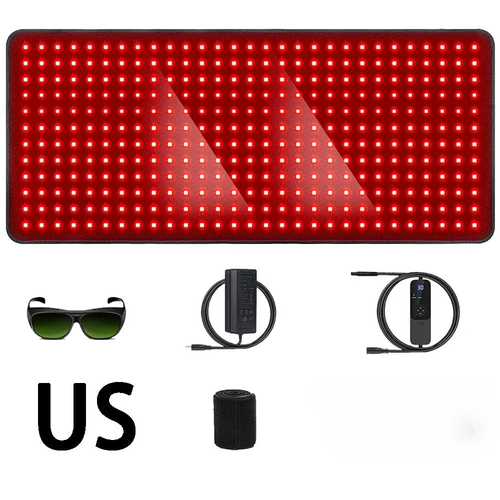 Astarexin LED Light Therapy Heating Pad 660nm 850nm Pain Relief
