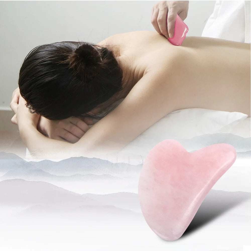 Jade Gua Sha Board Facial Massage Tool For Skin Care