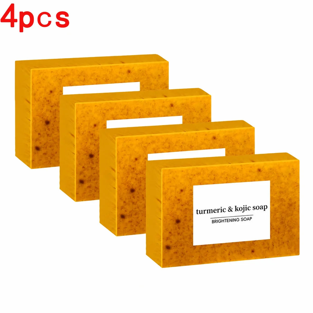 Natural Turmeric Facial And Body Cleansing Bar Handmade Herbal Soap