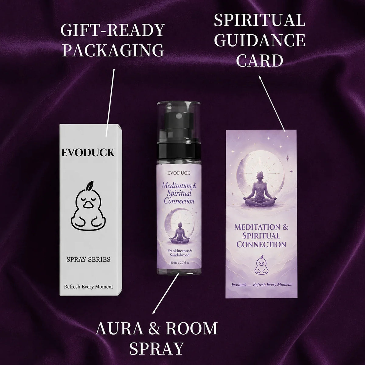Frankincense Sandalwood Room Spray For Meditation And Spiritual Connection