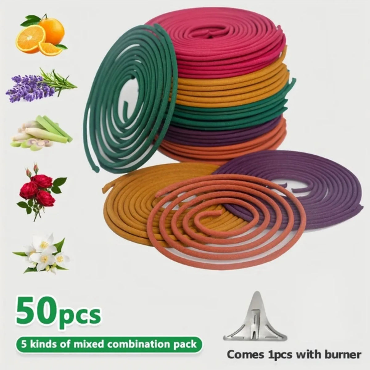 Spiral Incense Aromatherapy Coils For Meditation And Yoga Relaxation