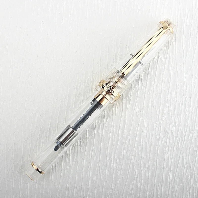 Jinhao 82 Fountain Pen Acrylic Ink Pen 0.5mm Nib For Office