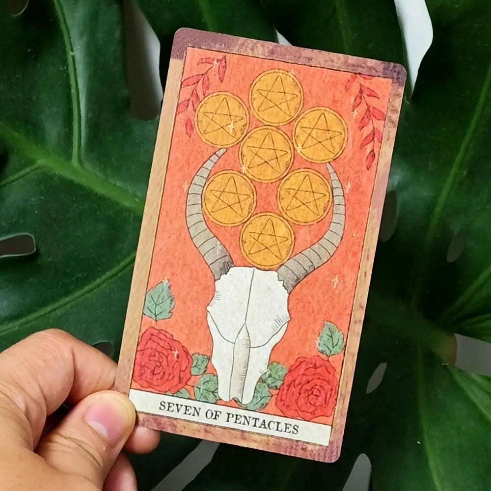 Moon Magic Tarot Deck 78 Vintage Style Divination Cards Set