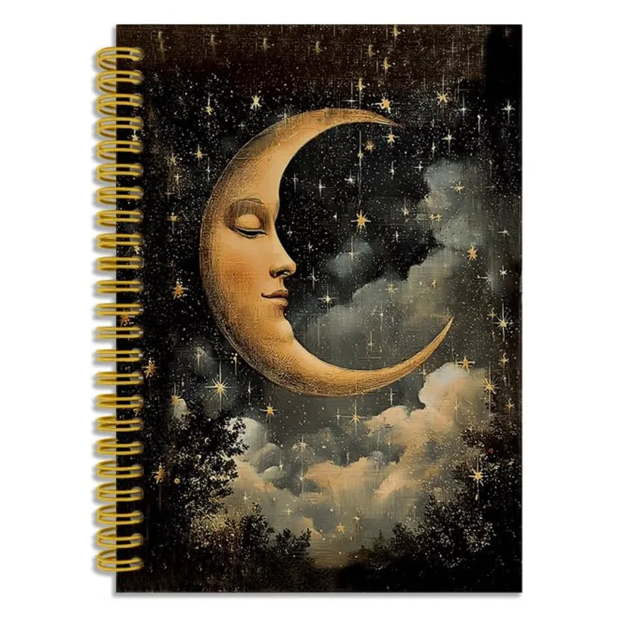 Aesthetic Journaling Spiral Notebook For Daily Writing