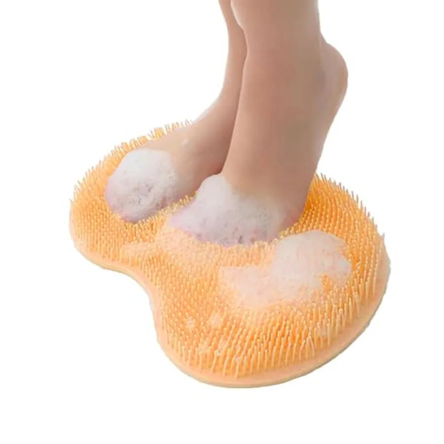 Silicone Shower Feet And Back Scrubber Mat