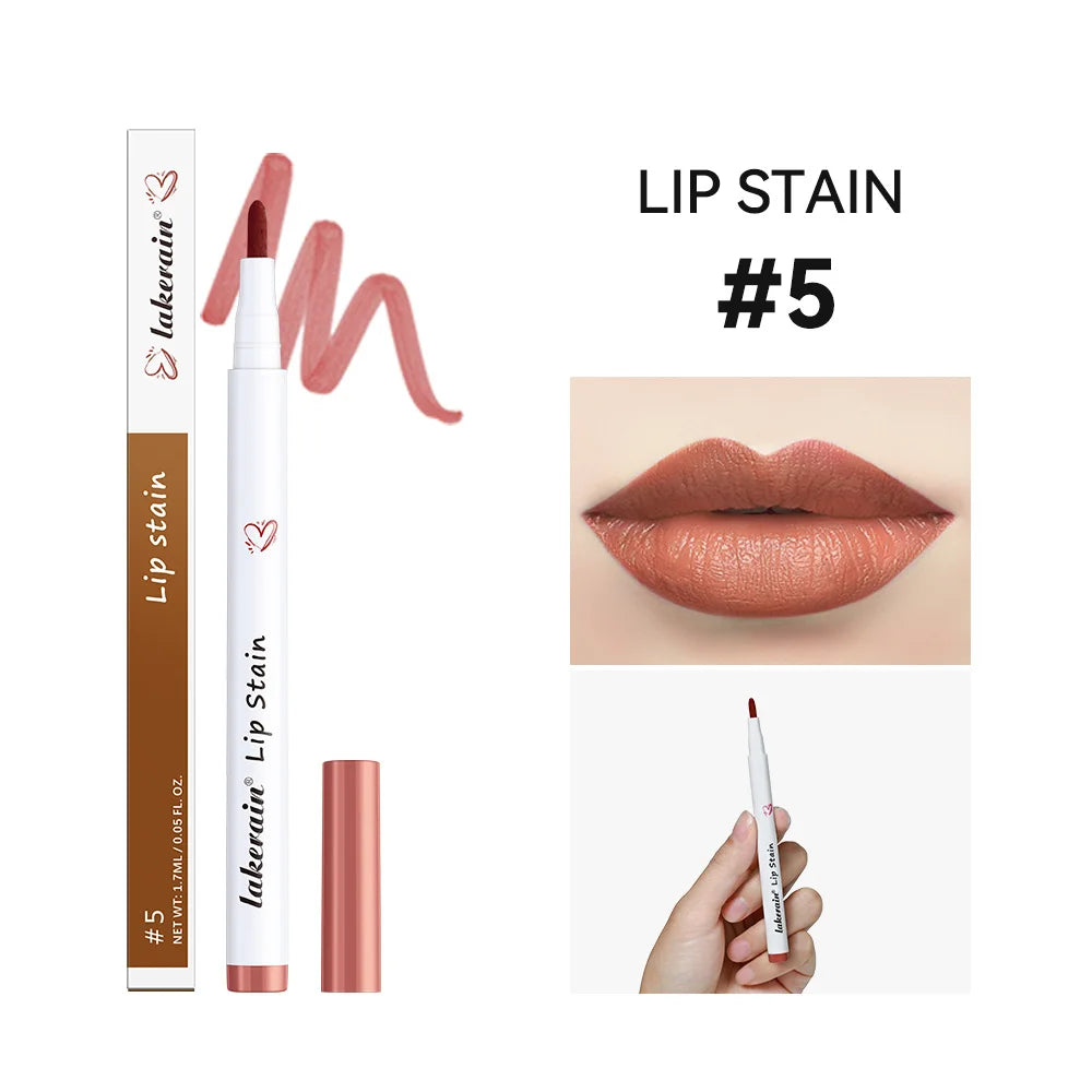 Waterproof Long Lasting Liquid Lip Tint Transfer Resistant Matte Finish