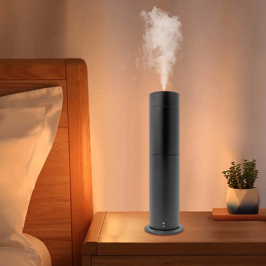 Smart Scent Diffuser with Bluetooth & Remote Control | 120ml Aluminum Alloy Essential Oil Diffuser | 6 Levels, for Home & Office